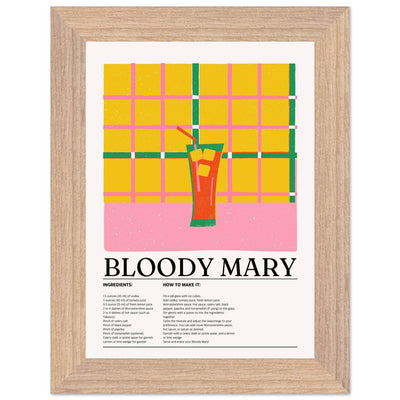 Retro Bloody Mary Cocktail Recipe - Vibrantwalls