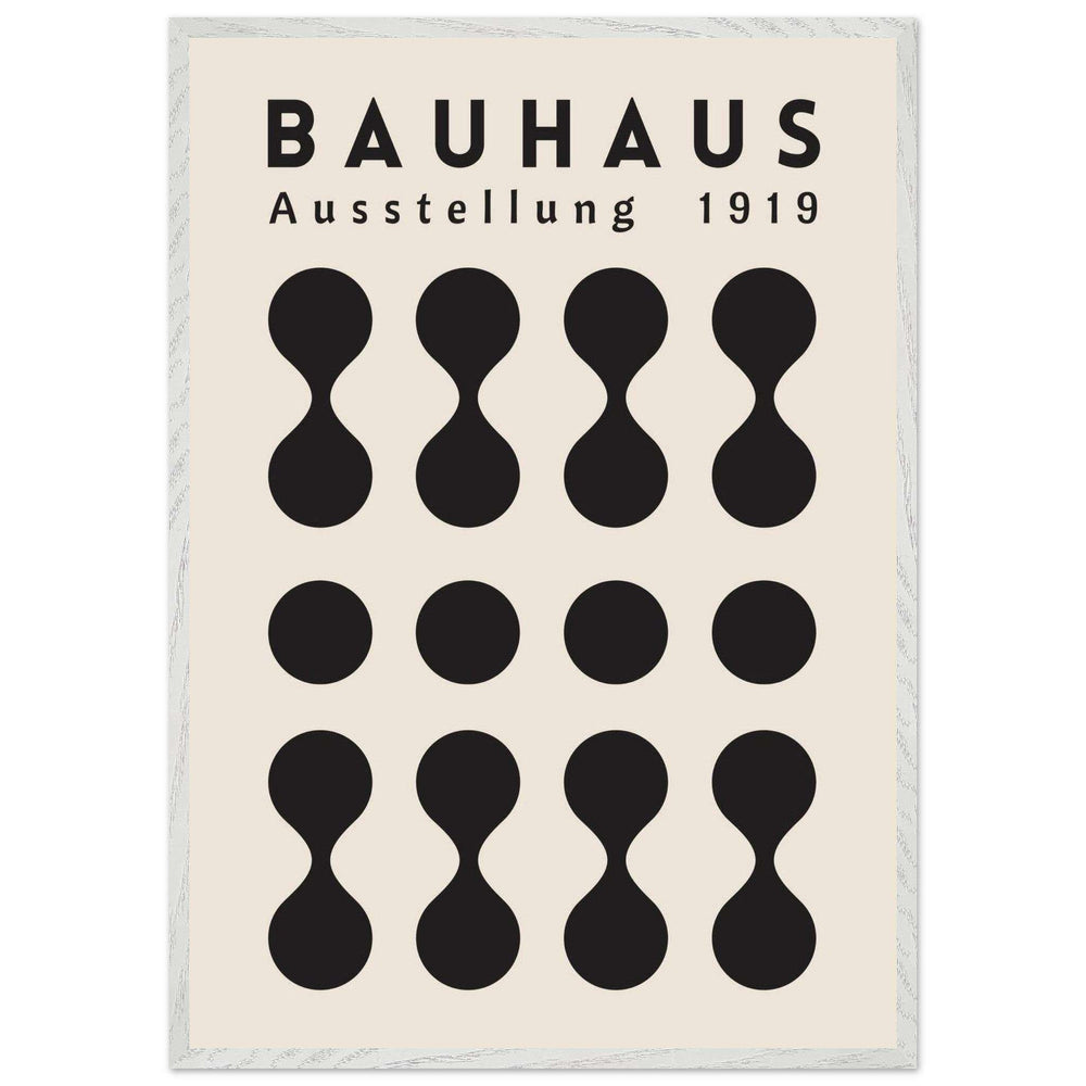 Bauhaus Ausstellung 1919 Abstract Wall Art - Vibrantwalls
