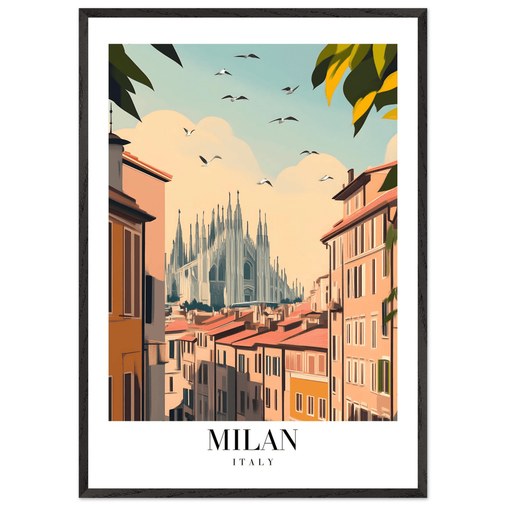 Milan Italy Wall Art - Vibrantwalls