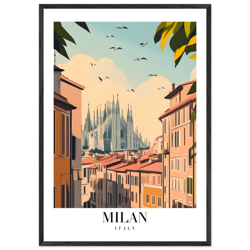 Milan Italy Wall Art - Vibrantwalls