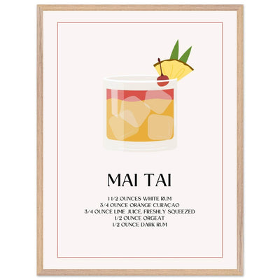 Mai Tai Cocktail Recipe - Vibrantwalls