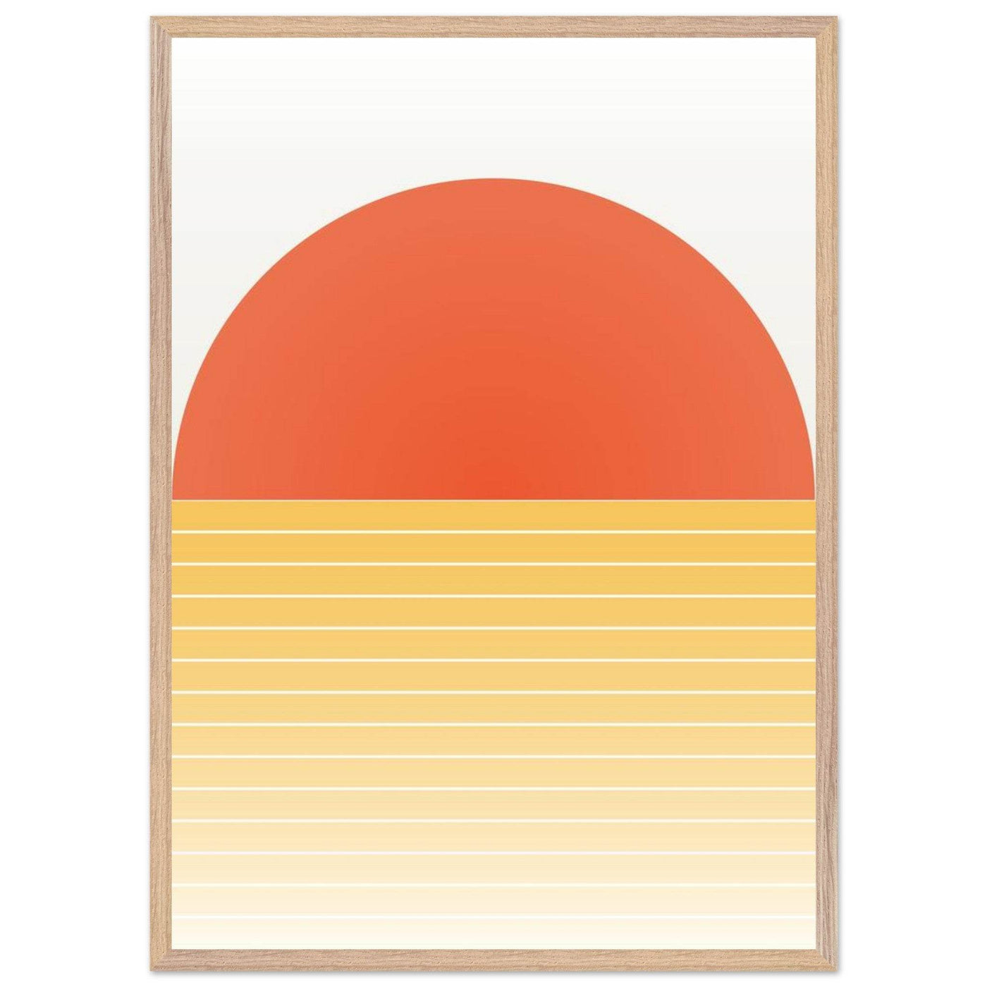 Bauhaus Sunset 1923 - Vibrantwalls