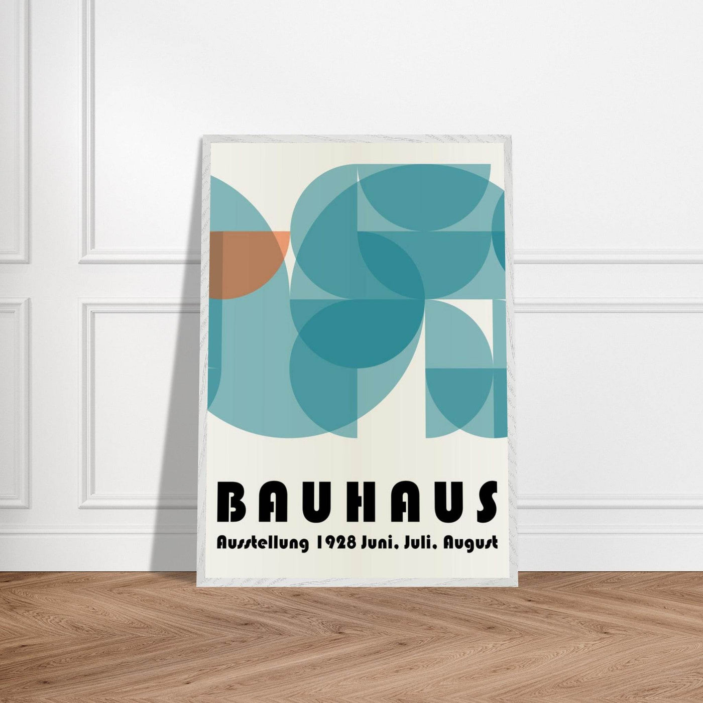 Bauhaus-Style The Blue Tunnel - Vibrantwalls