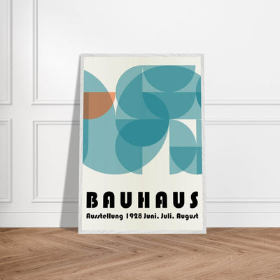Bauhaus-Style The Blue Tunnel - Vibrantwalls