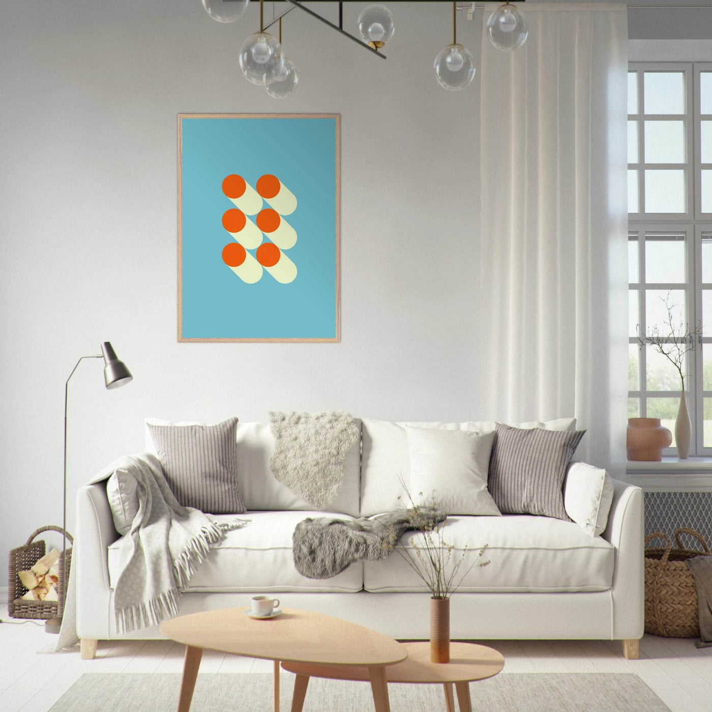 Abstract Geometric Print - Vibrantwalls