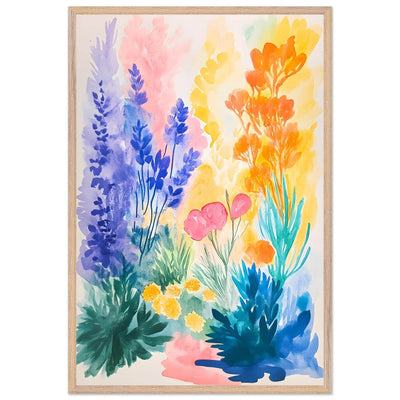 Abstract Floral Garden Matisse - Vibrantwalls