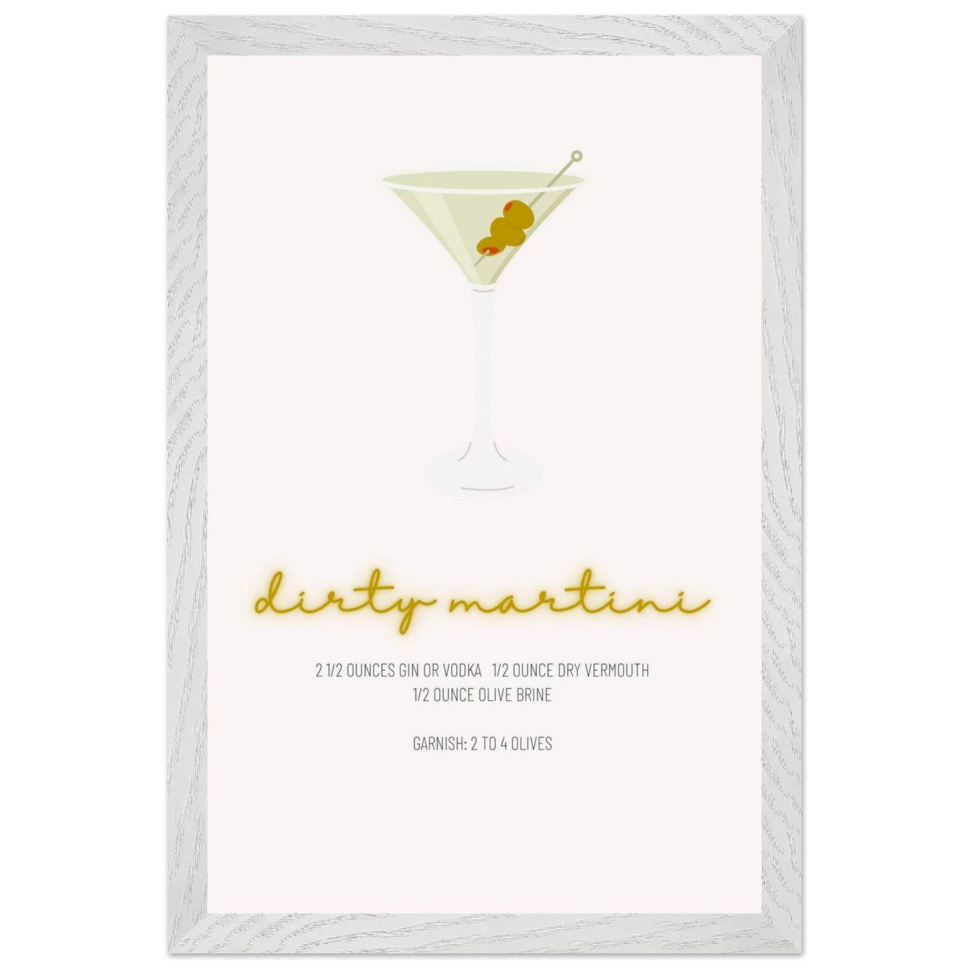 Dirty Martini Recipe - Vibrantwalls