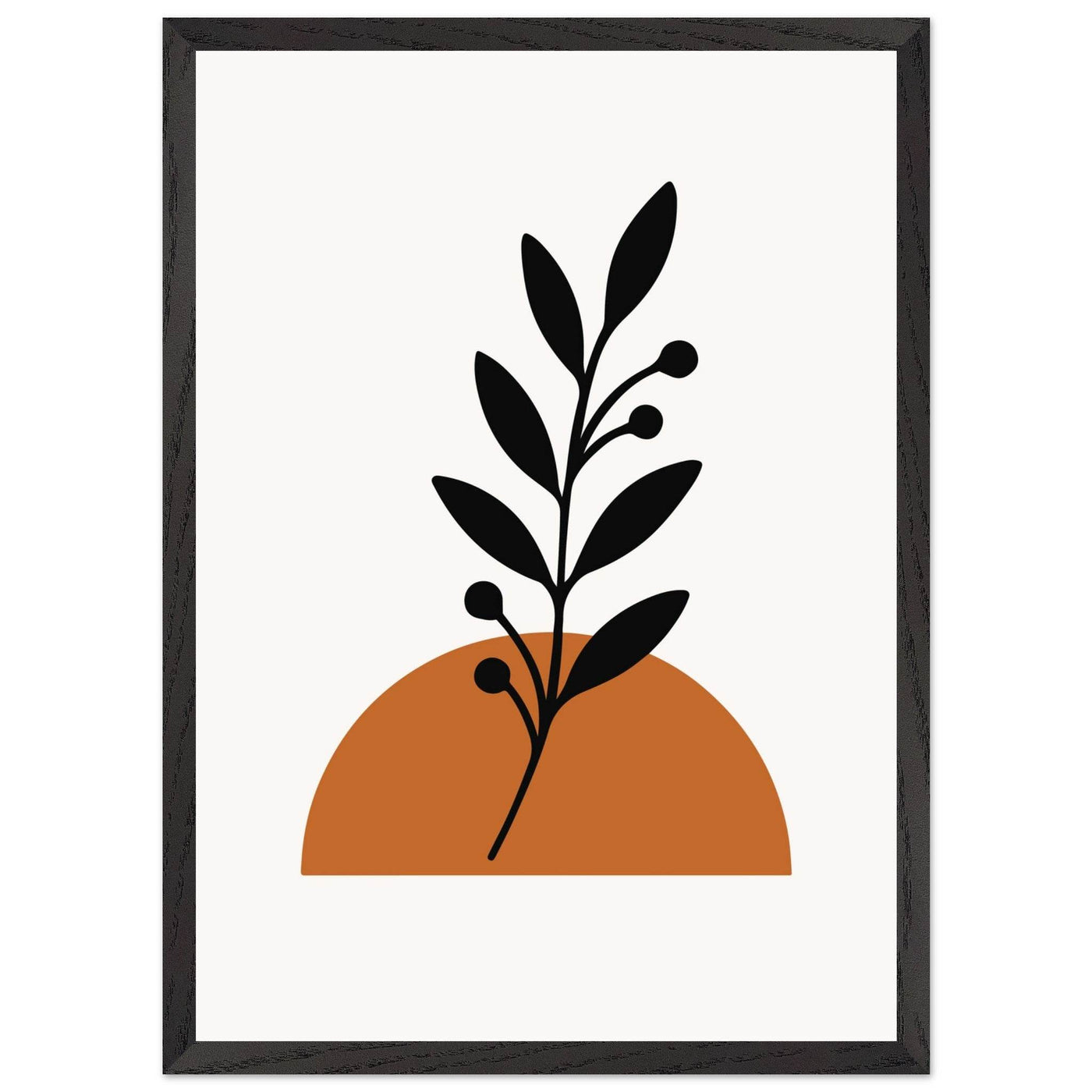 Minimalist Botanical Sunset - Vibrantwalls
