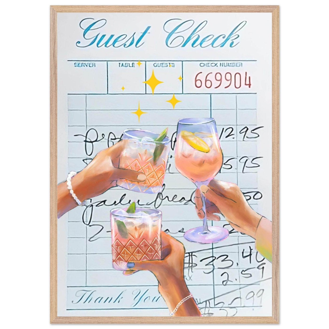 Vibrant Cocktail Party - Vibrantwalls