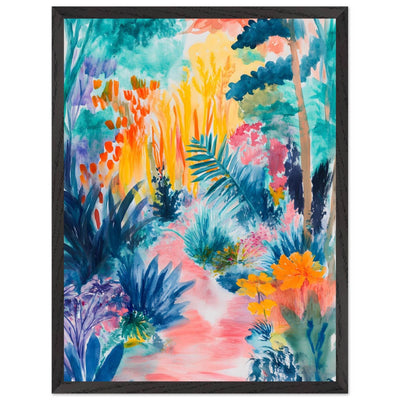 Abstract Tropical Garden Matisse I - Vibrantwalls