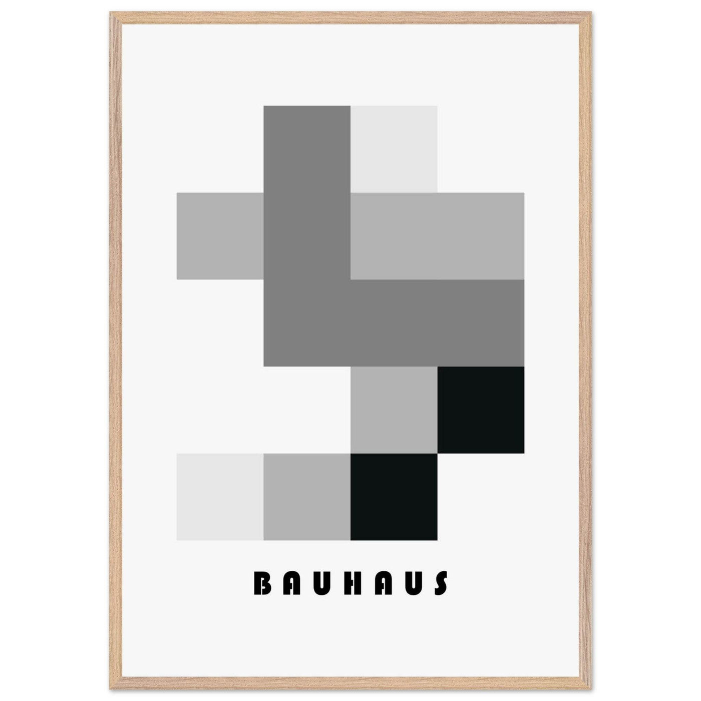 Bauhaus-Style Abstract Geometric - Vibrantwalls