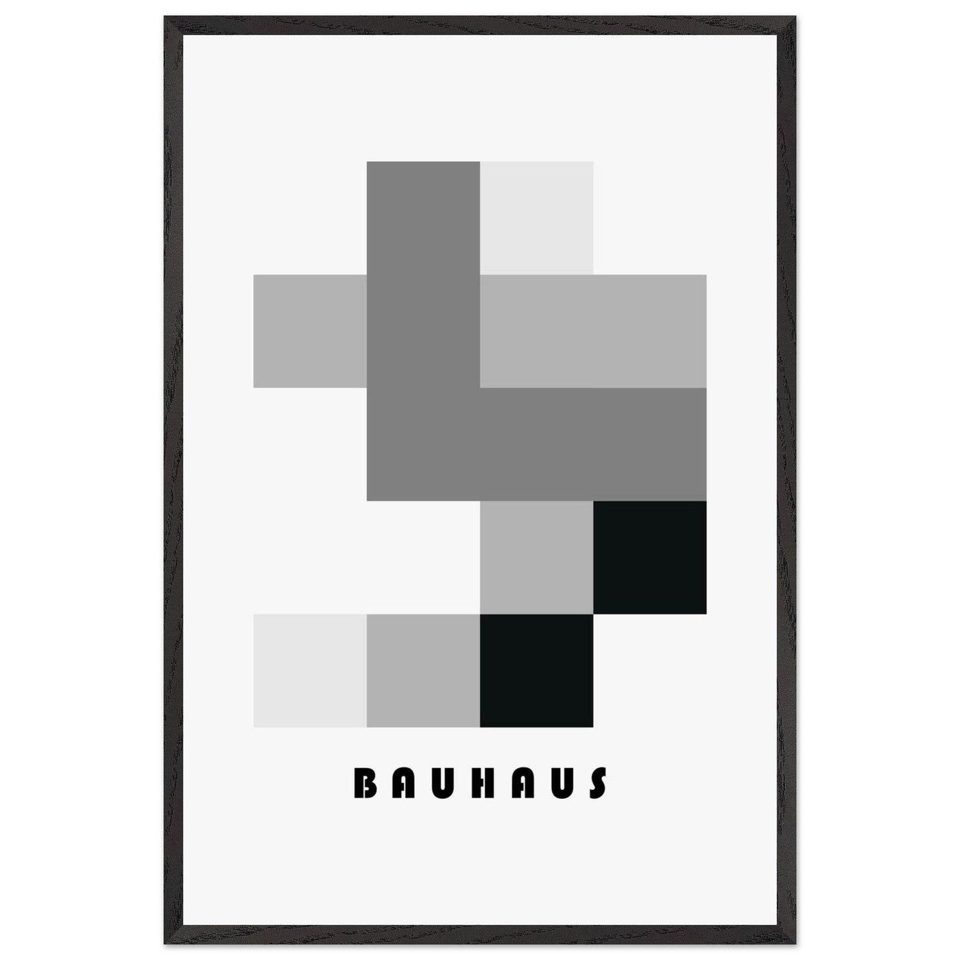 Bauhaus-Style Abstract Geometric - Vibrantwalls