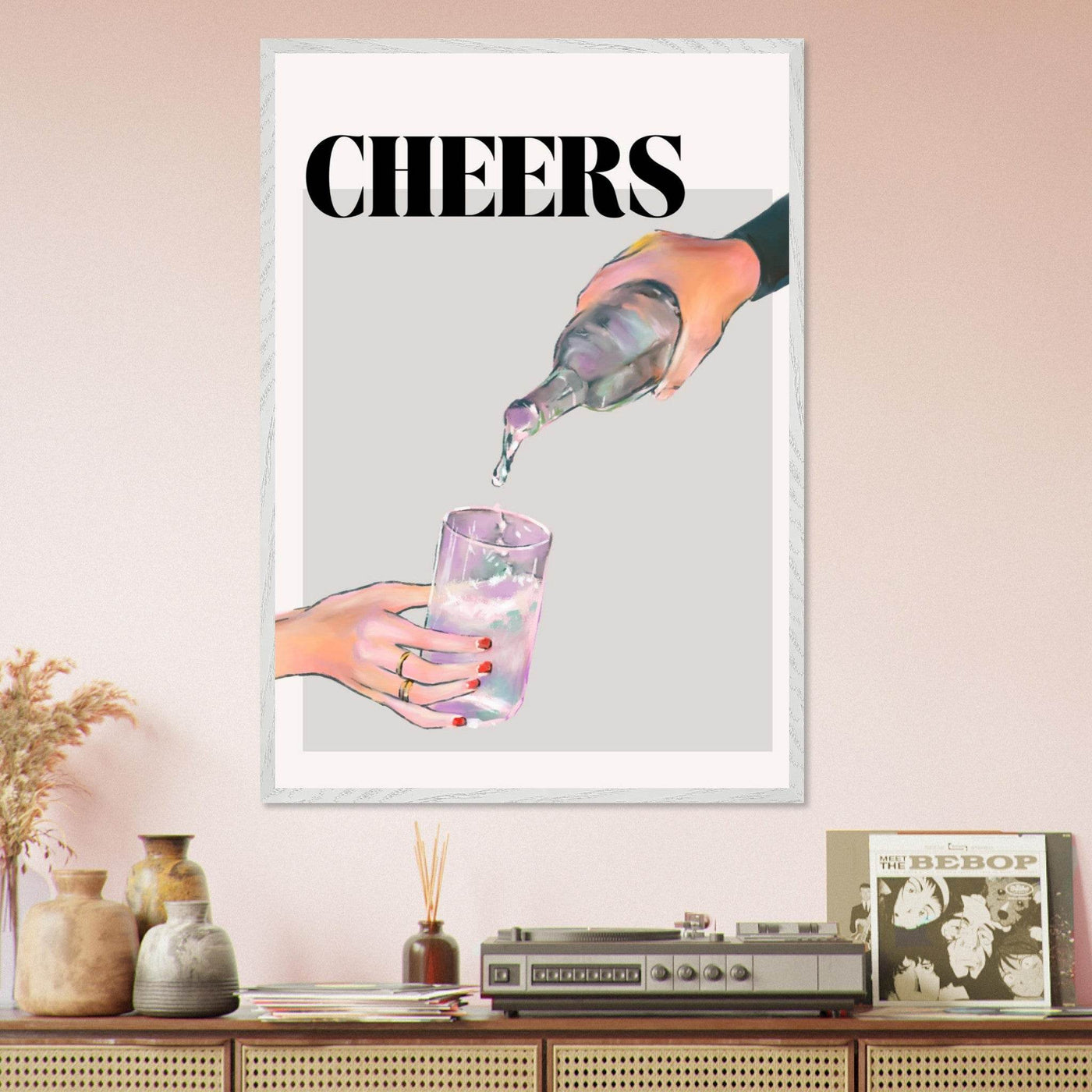Cheers Cocktail - Vibrantwalls