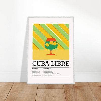 Cuba Libre Cocktail Recipe - Vibrantwalls