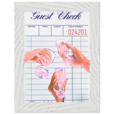 Retro Aesthetic Guest Check - Vibrantwalls