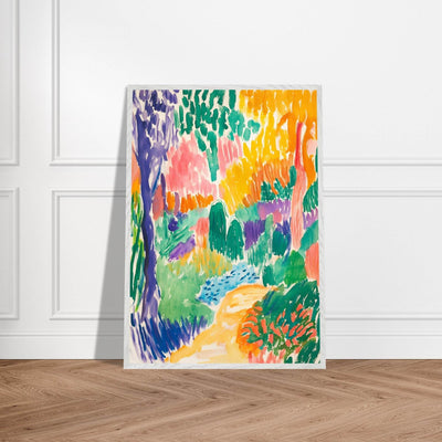Henri Matisse Abstract Garden Scene - Vibrantwalls