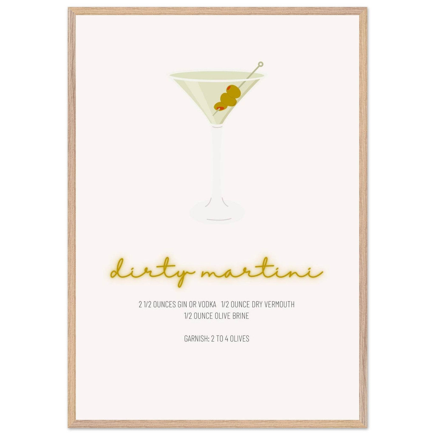 Dirty Martini Recipe - Vibrantwalls