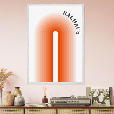 Bauhaus-Style Gradient Arch - Vibrantwalls