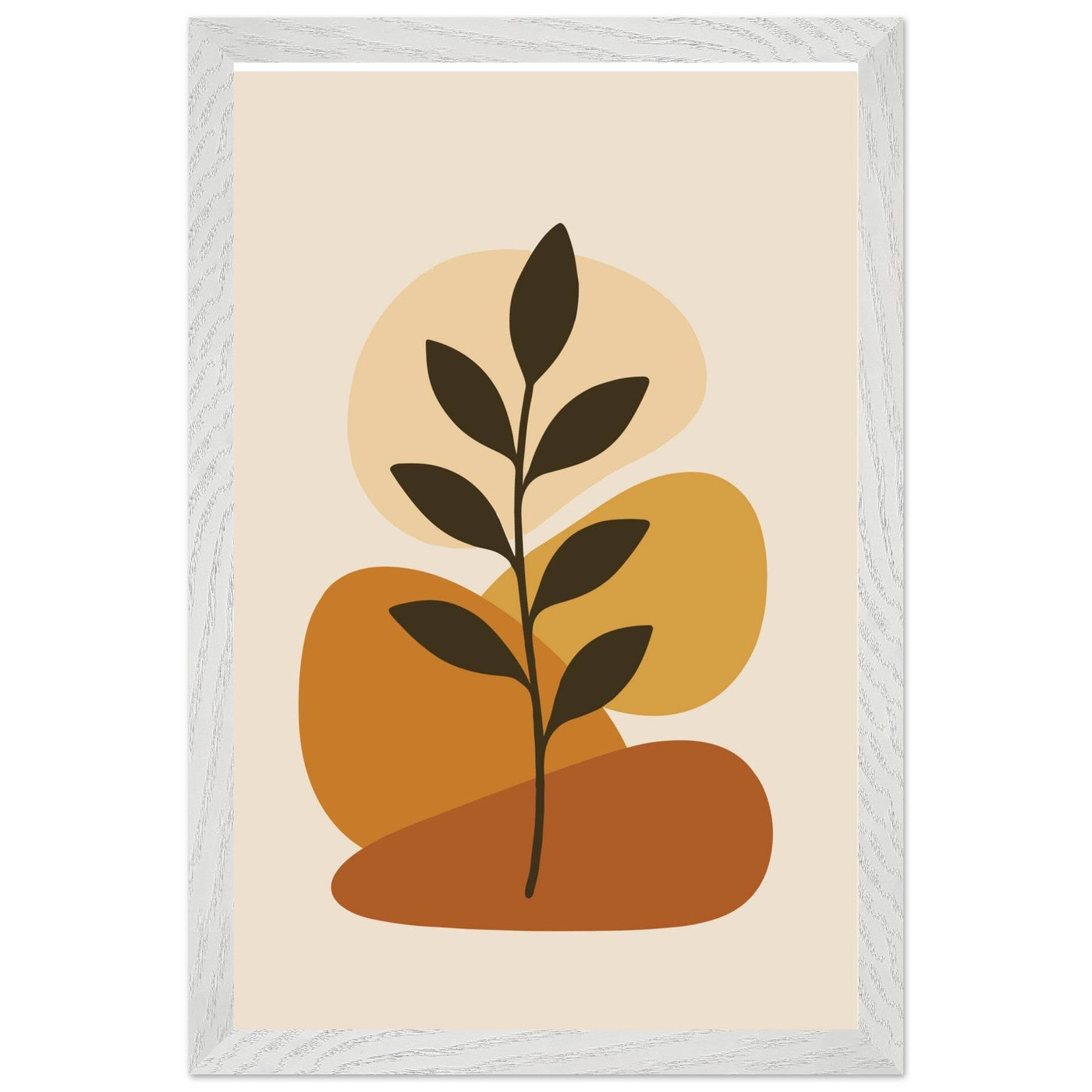 Modern Abstract Plant - Vibrantwalls