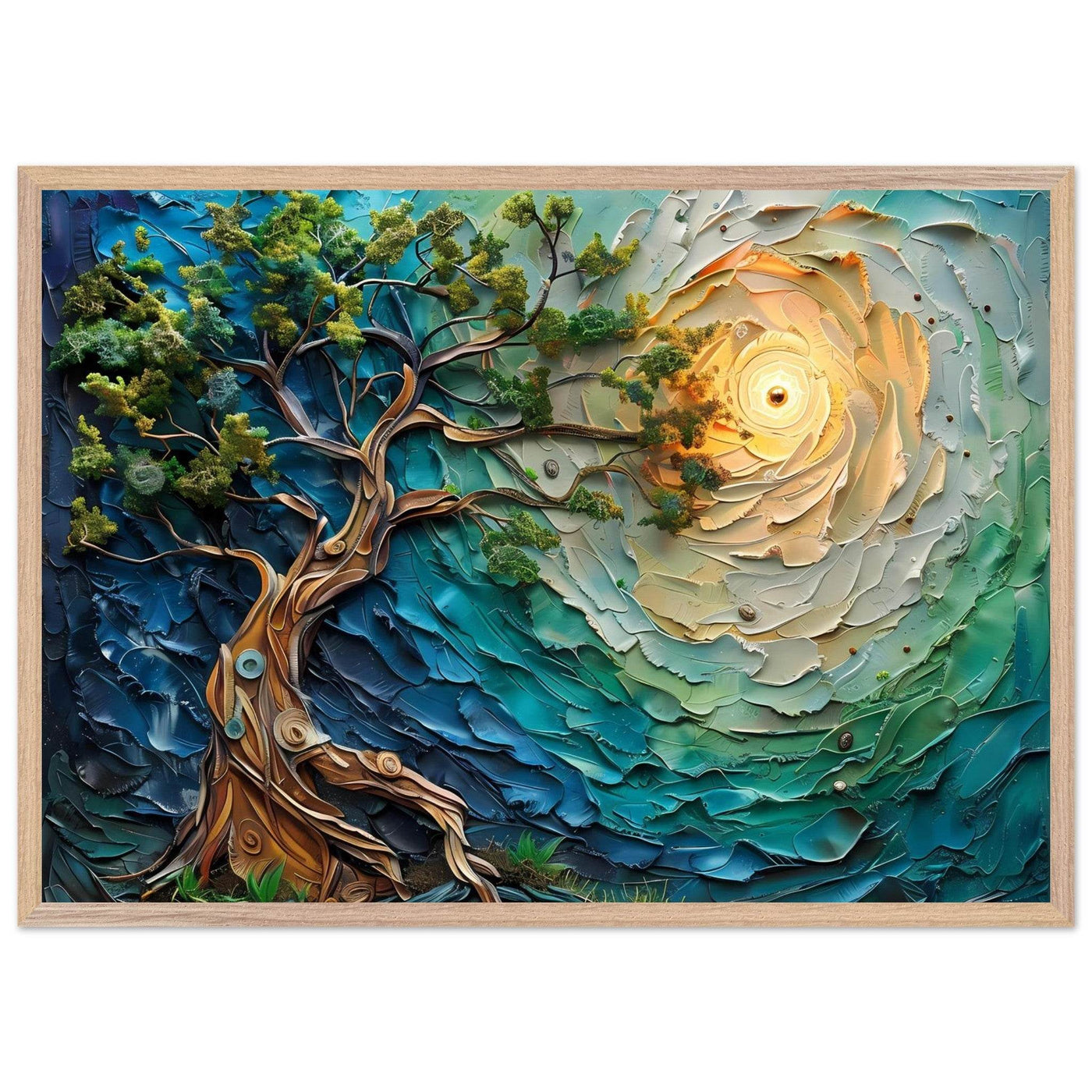 Textured Tree of Life - Vibrantwalls