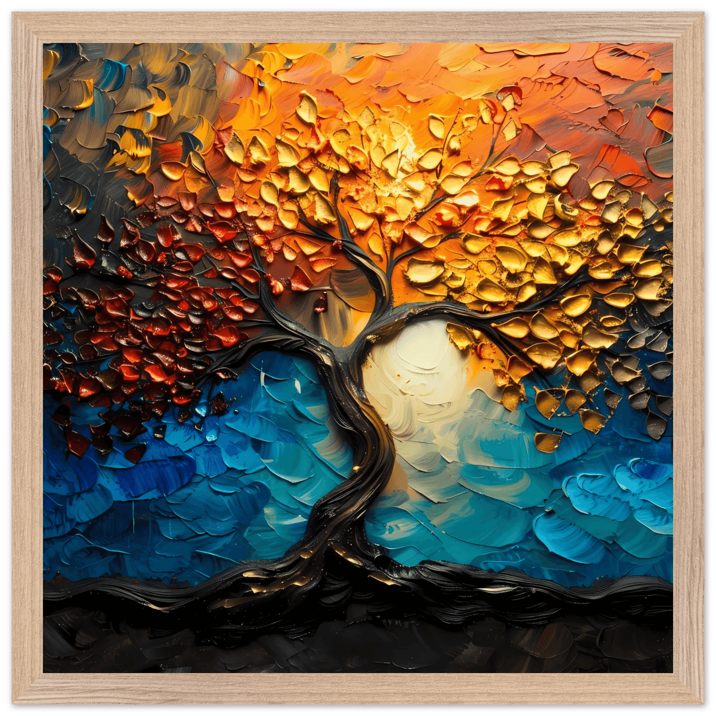 The Tree of Life Premium Wooden - Vibrantwalls