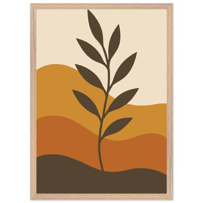 Minimalist Desert Bloom - Vibrantwalls
