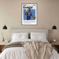 Joel Embiid Wall Art - Vibrantwalls