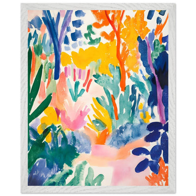 Vibrant Abstract Garden - Vibrantwalls