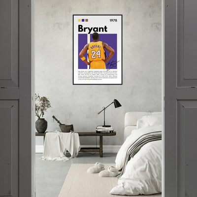 Kobe Bryant Mamba Mentality Lakers Framed Poster Vibrantwalls