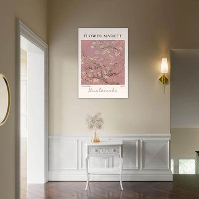 Pink Blossom Nature Framed Poster – Serene Floral Art Print | Ready-to-Hang in Multiple Sizes & Frame Finishes - Vibrantwalls