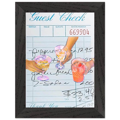 Guest Check Cocktail - Vibrantwalls