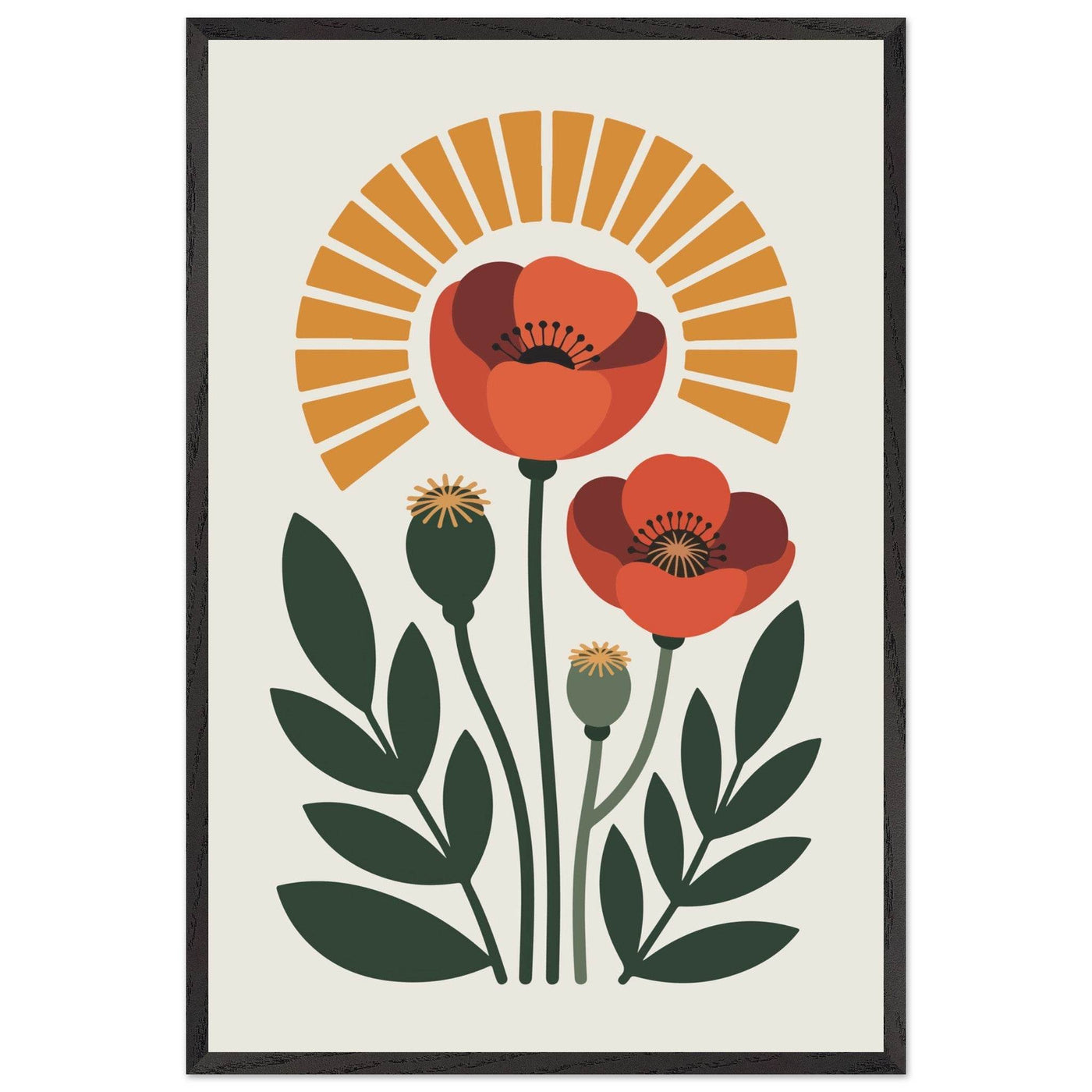 Floral Sunshine - Vibrantwalls