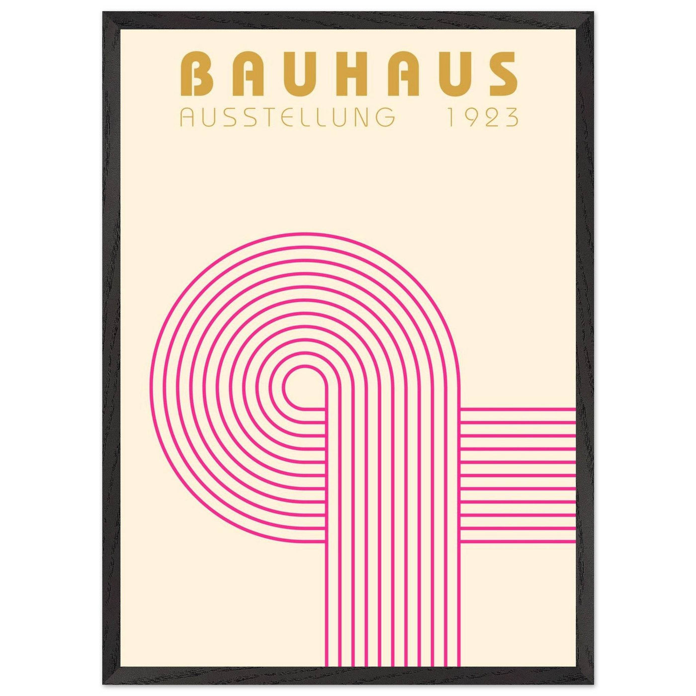 Bauhaus Pink Pop Decor for Modern Home Aesthetics - Vibrantwalls