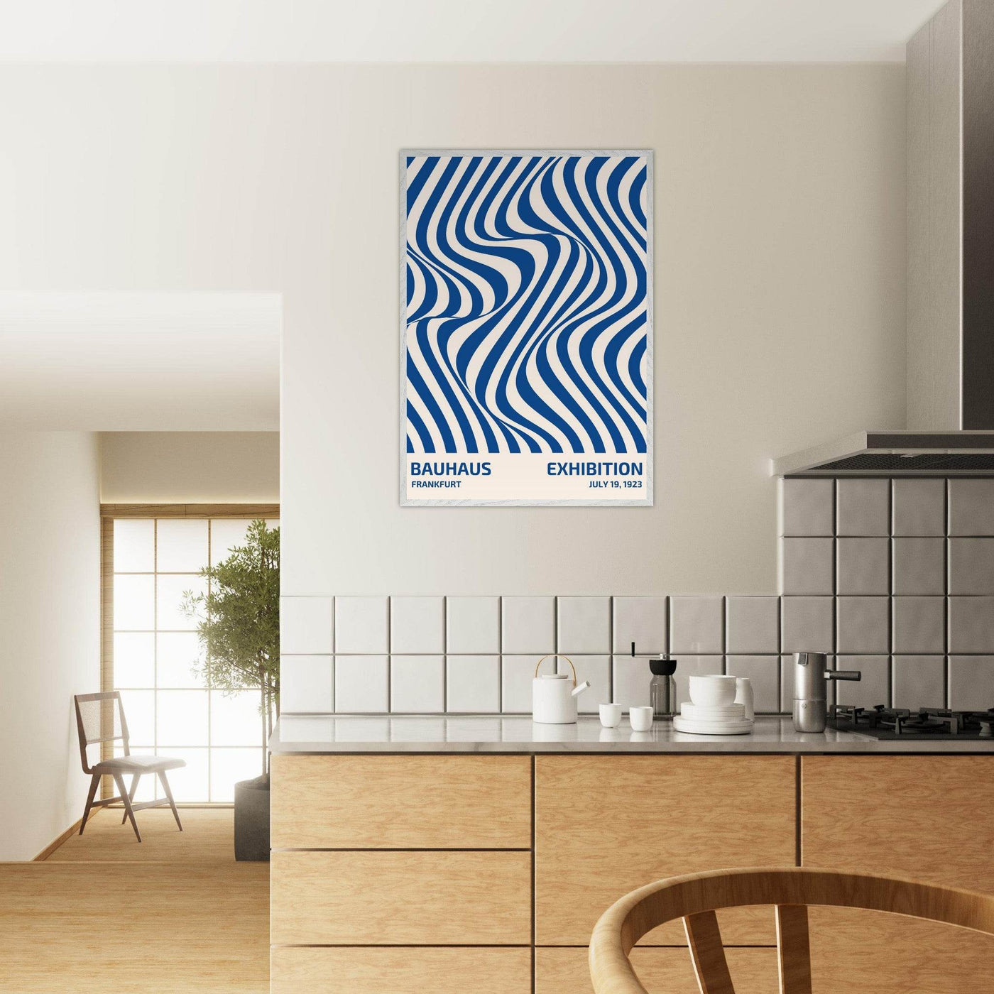 Bauhaus Ausstellung 1923 Op Art Wavy - Vibrantwalls