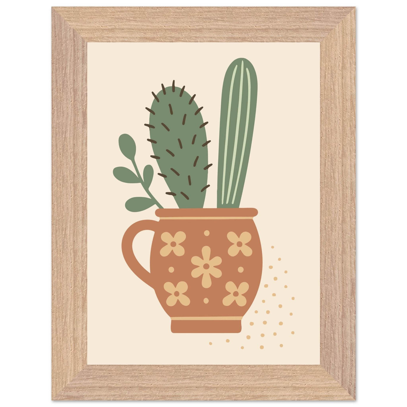 Cactus Bouquet - Vibrantwalls