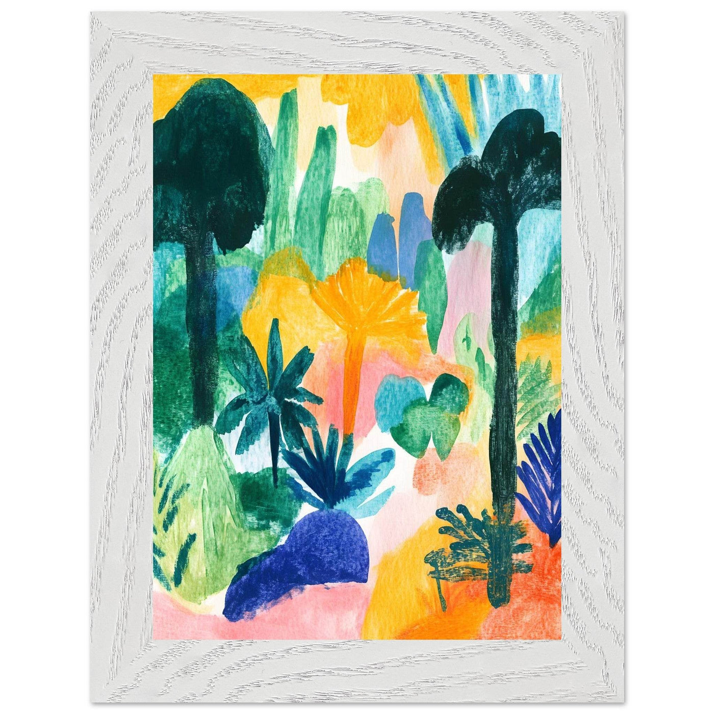 Abstract Tropical - Vibrantwalls