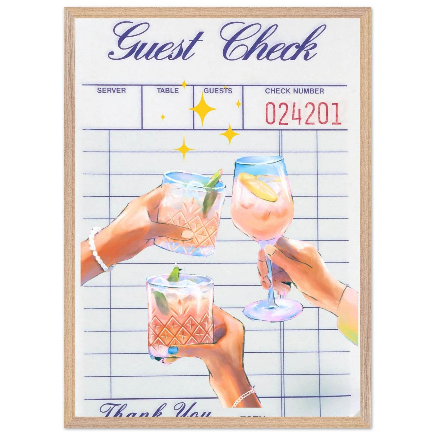 Gin & Tonic Cheers - Vibrantwalls