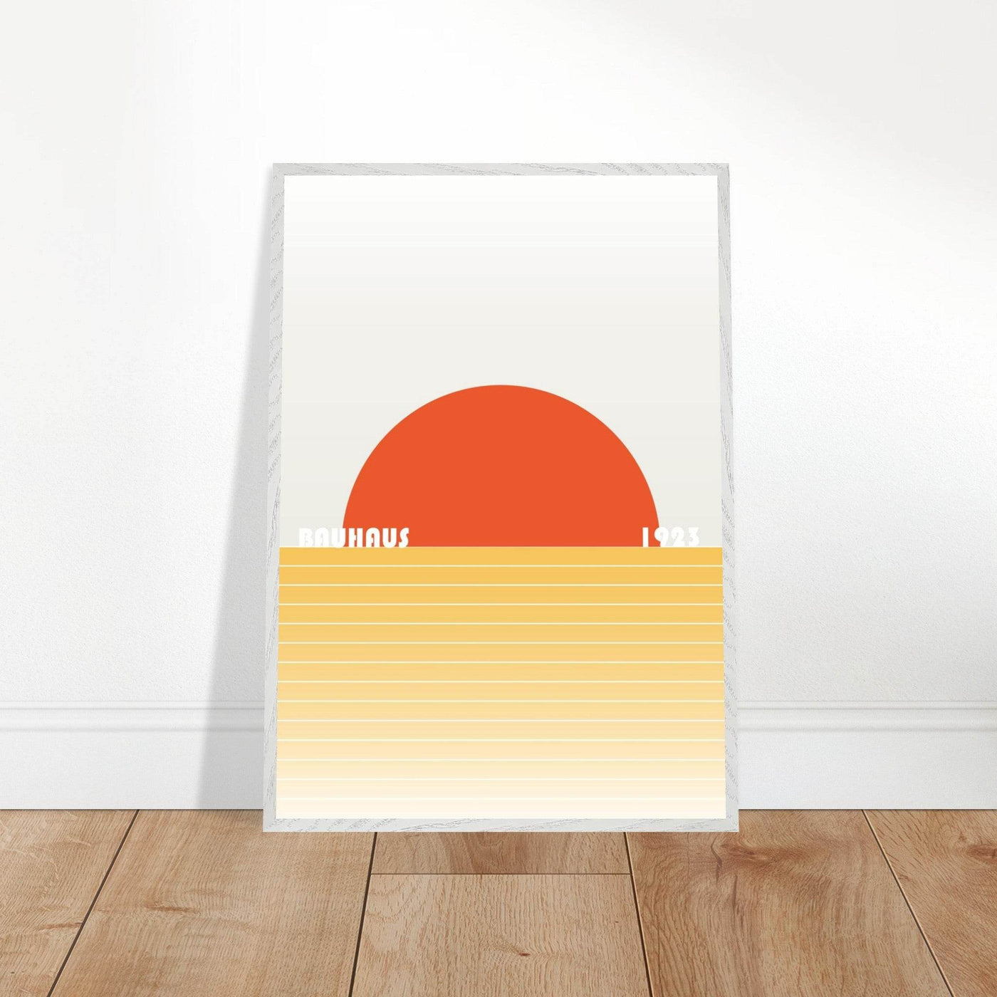 Bauhaus Sunset Abstraction - Vibrantwalls