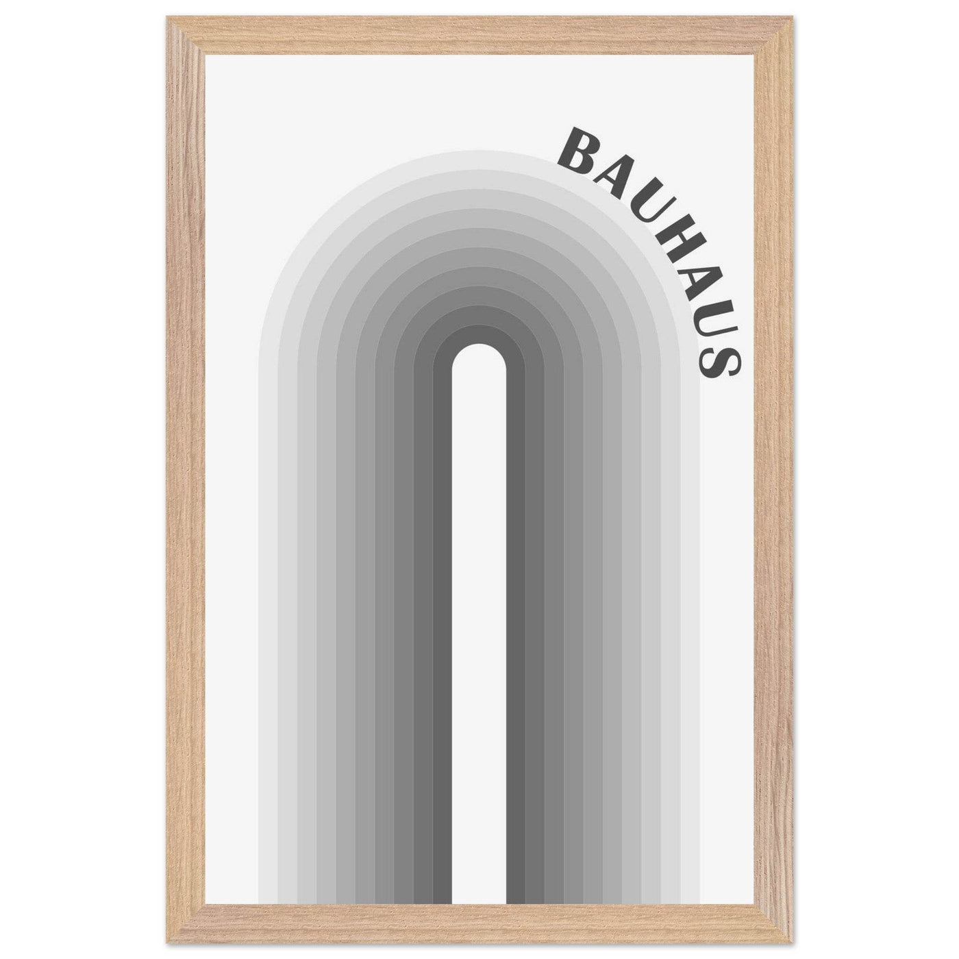 Bauhaus-Style Gradient Arch - Vibrantwalls
