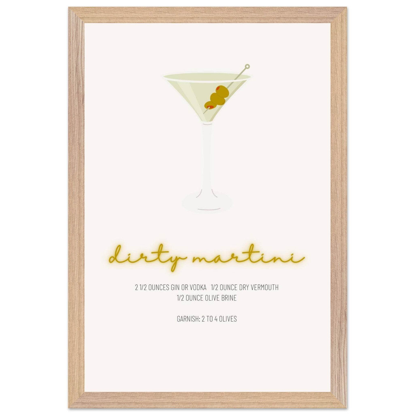 Dirty Martini Recipe - Vibrantwalls