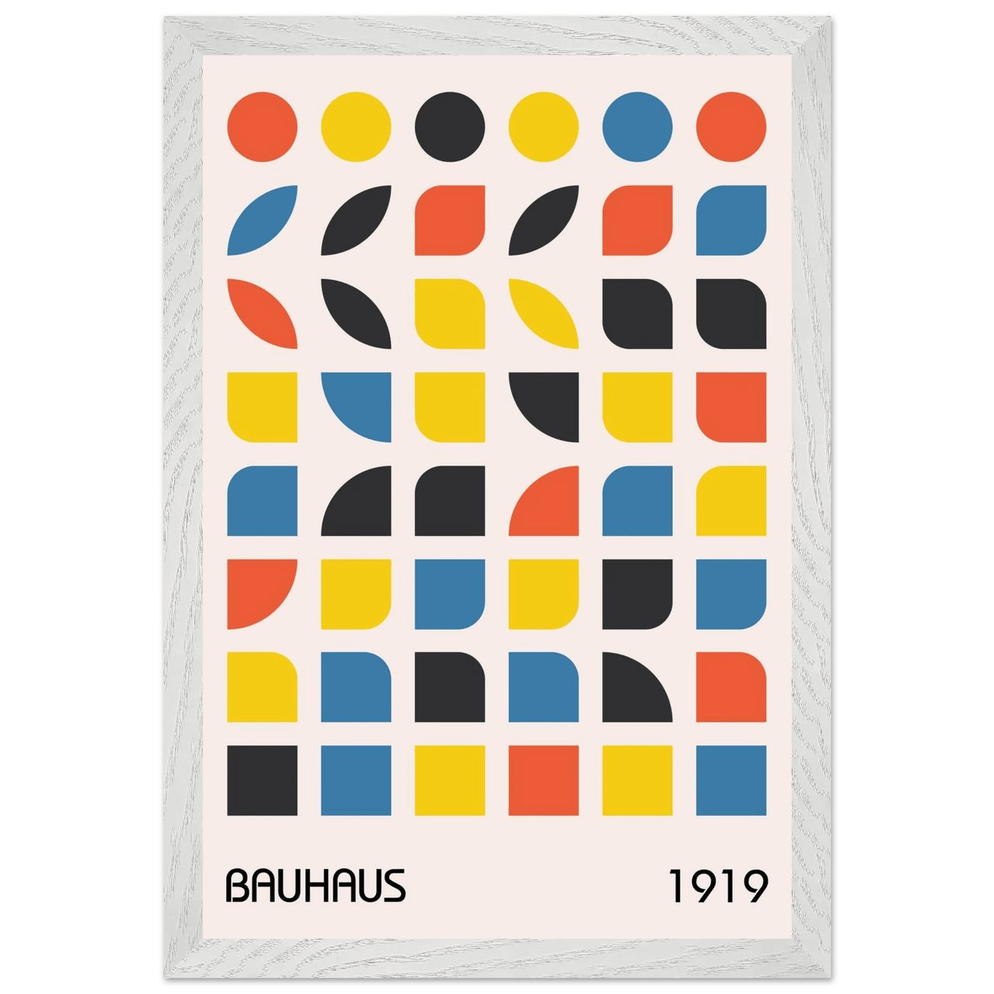 Bauhaus 1919 Geometric Abstract - Vibrantwalls