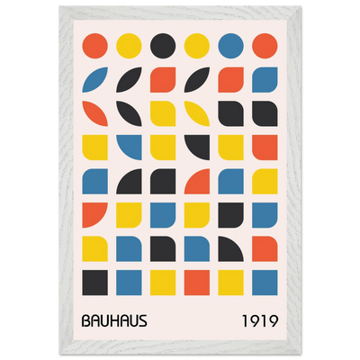 Bauhaus 1919 Geometric Abstract - Vibrantwalls