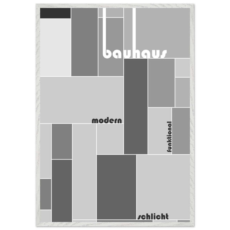 Bauhaus-Style Grid - Vibrantwalls