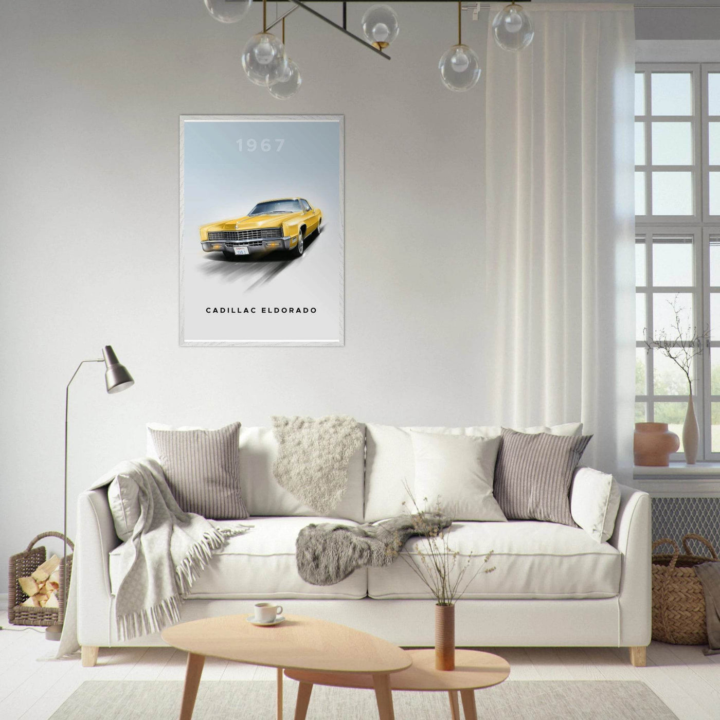 1967 Cadillac Eldorado - Iconic American Luxury Framed Poster | Premium Wall Art, Ready-to-Hang in Your Style - Vibrantwalls
