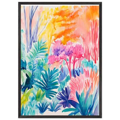 Vibrant Abstract Botanical Matisse Style - Vibrantwalls