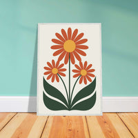 Abstract Floral Delight - Vibrantwalls