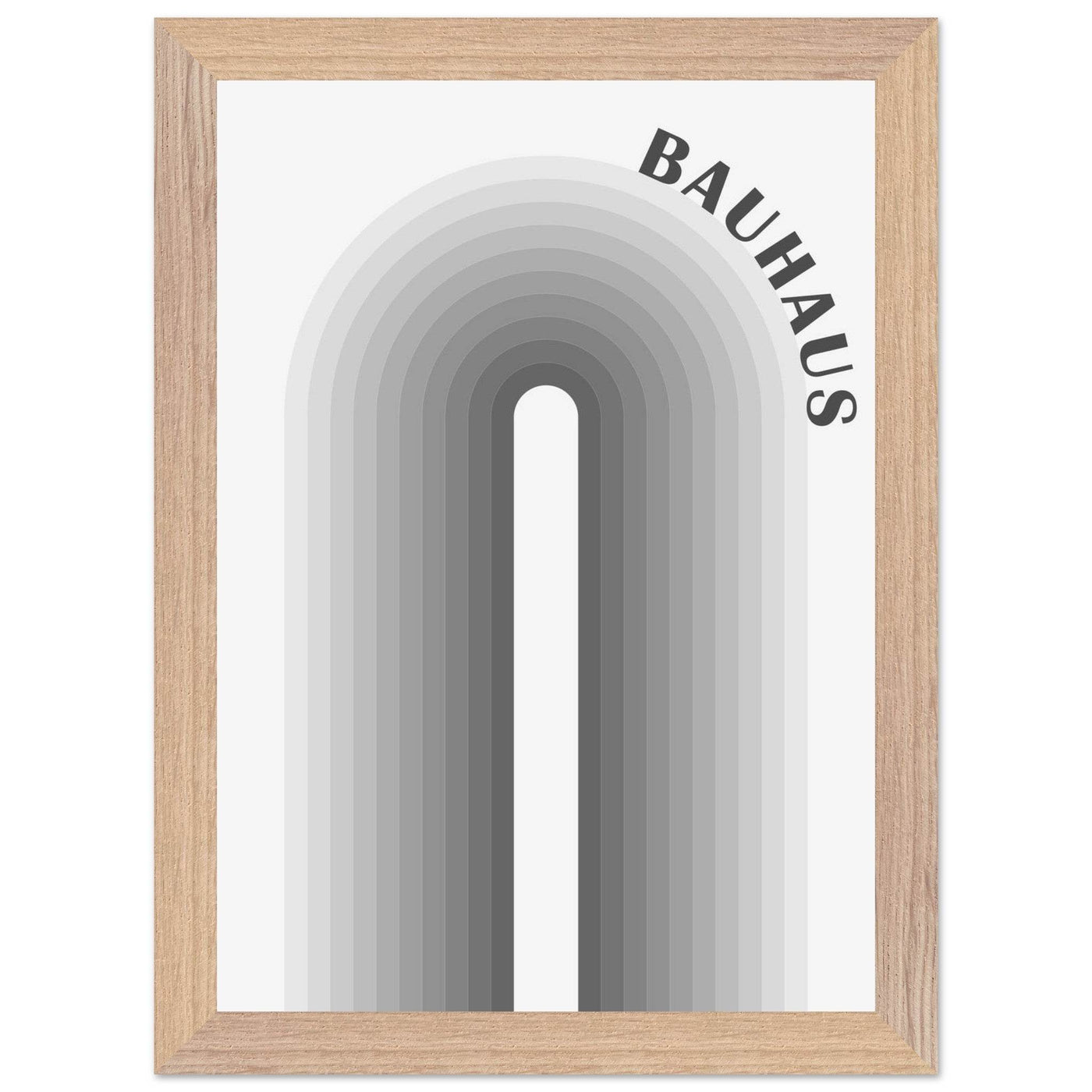 Bauhaus-Style Gradient Arch - Vibrantwalls