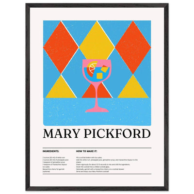 Mary Pickford Cocktail Recipe - Vibrantwalls
