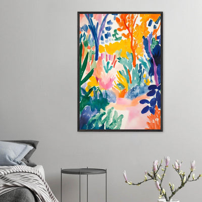 Vibrant Abstract Garden - Vibrantwalls