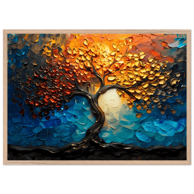The Tree of Life Premium Wooden - Vibrantwalls